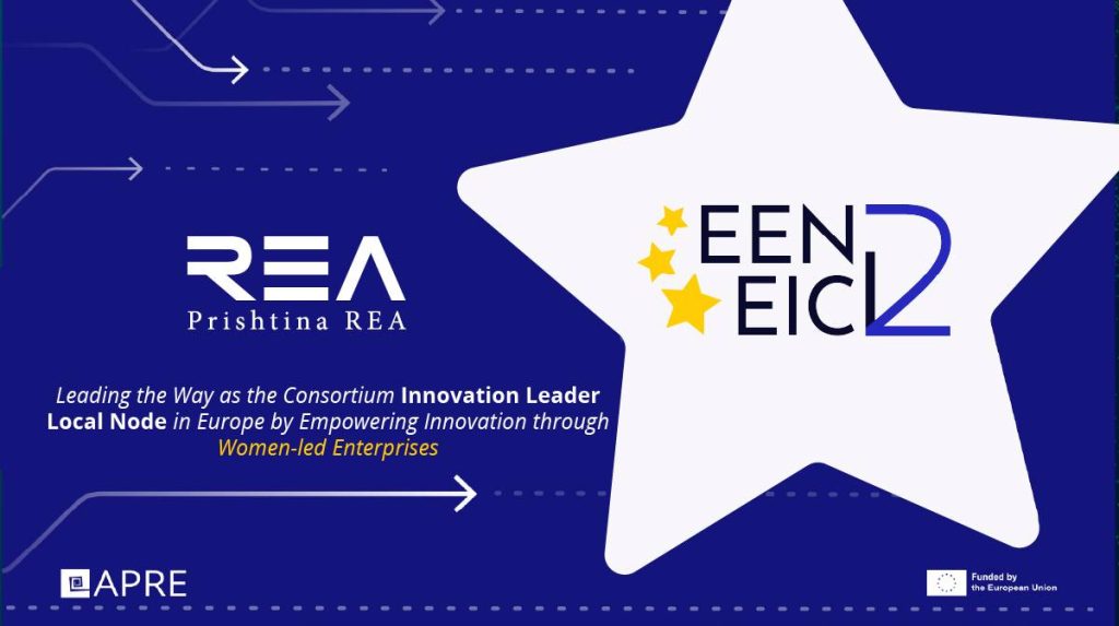 Prishtina REA Leading the Way as Consortium Innovation Leader -CIL & Local Node – LN in Europe by empowering Innovation through Women led enterprises.
