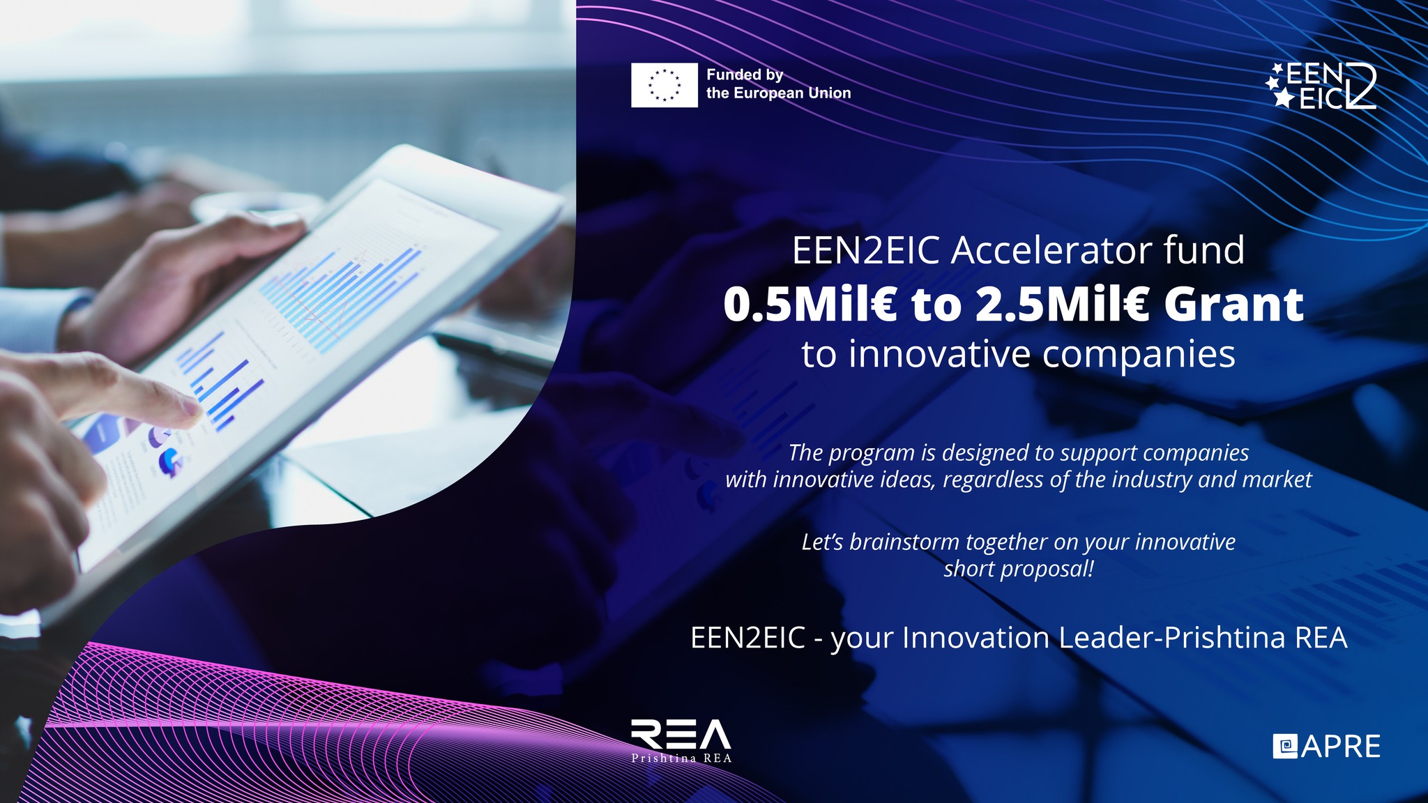 Elevate Your Innovation with the EEN2EIC Accelerator Fund
