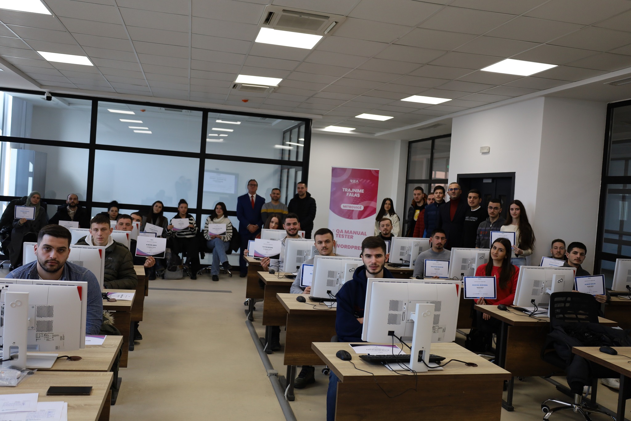 Successful Completion and Certification of 39 Young Trainees in WordPress and QA Manual Testing in Mitrovica