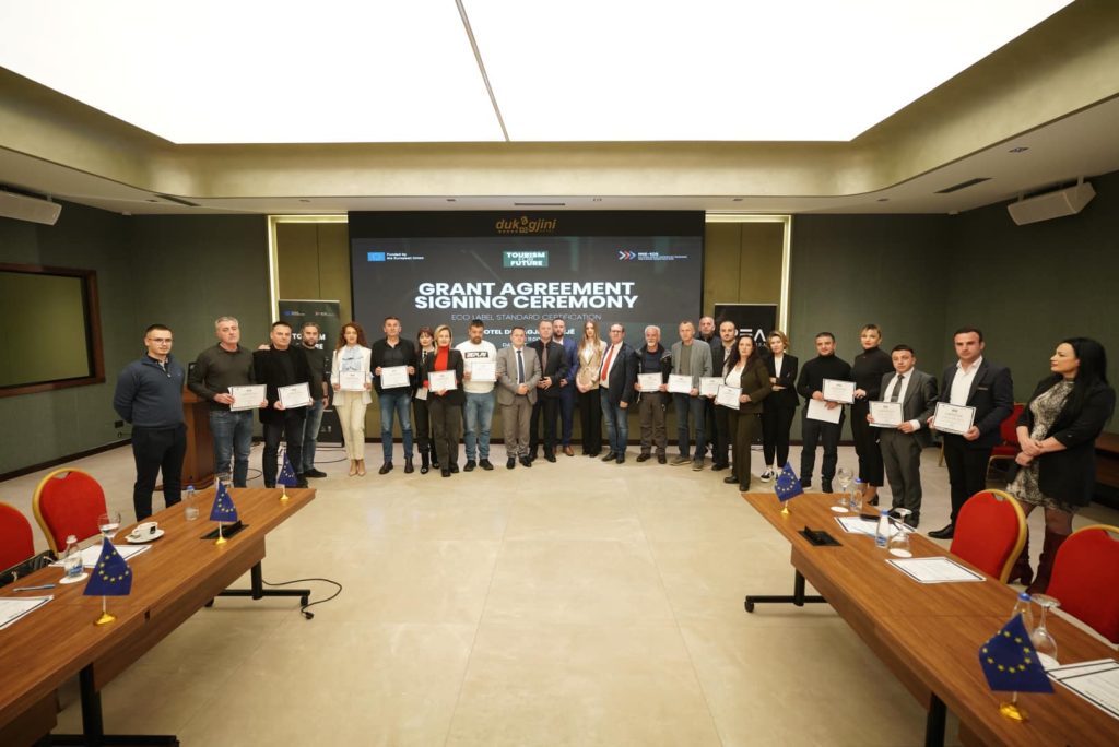 Tourism For Future-Eco-Label Certification Grant Award Ceremony