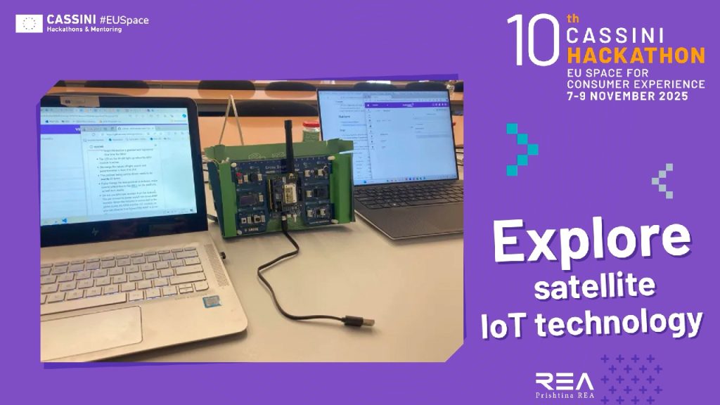 Explore satellite-powered IoT at the CASSINI Hackathon!
